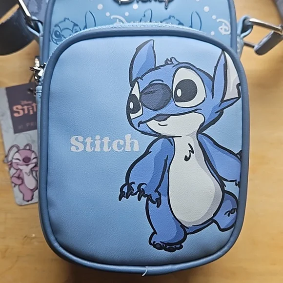 DISNEY STICH CELLPHONE CROSSBODY BAG - Picture 3 of 12